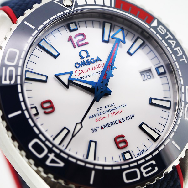 OMEGA　シーマスター600プラネットオーシャン　アメリカズカップ2021エディション　2021本限定　215.32.43.21.04.001
