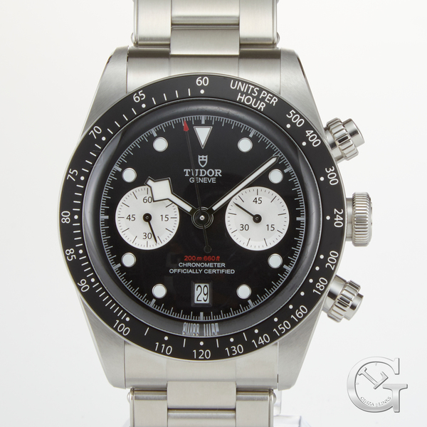 TUDOR　BLACK BAY　クロノ　79360N　NATOバンド付属
