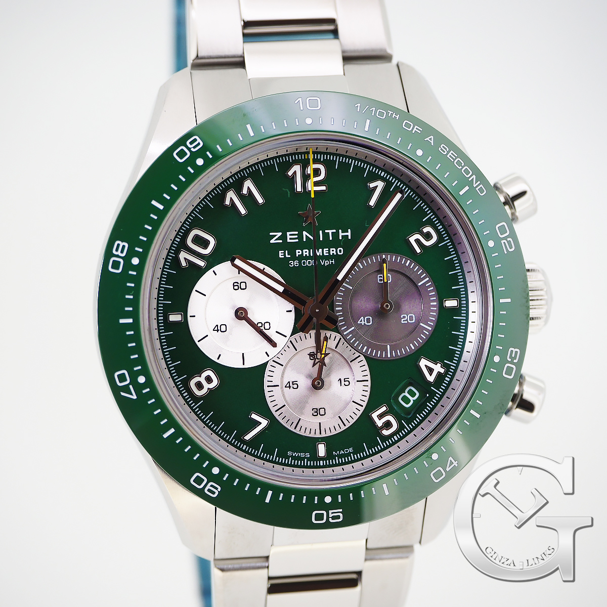 ZENITH　クロノマスタースポーツ　 “アーロン・ロジャース”　03.3117.3600/56.M3100