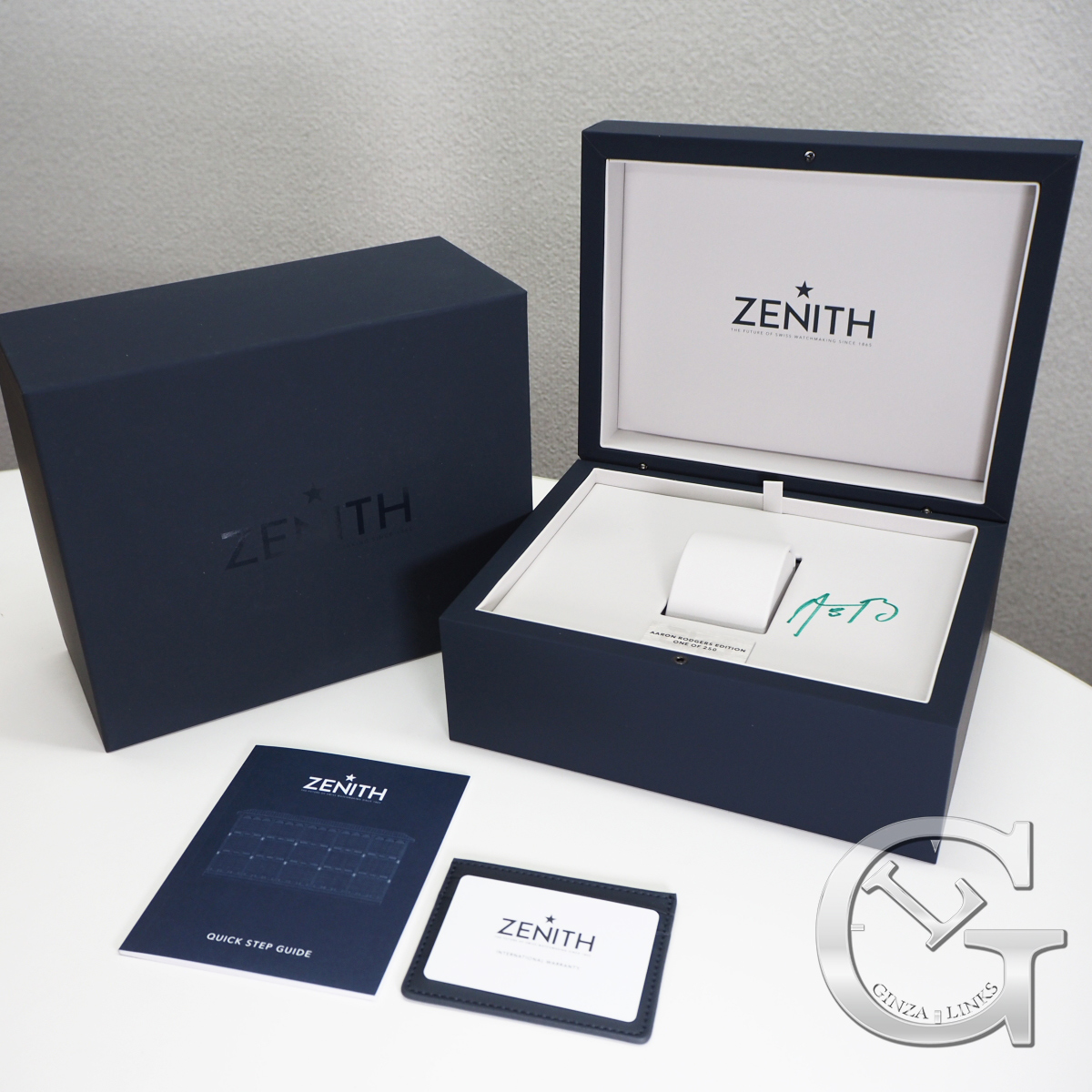 ZENITH　クロノマスタースポーツ　 “アーロン・ロジャース”　03.3117.3600/56.M3100