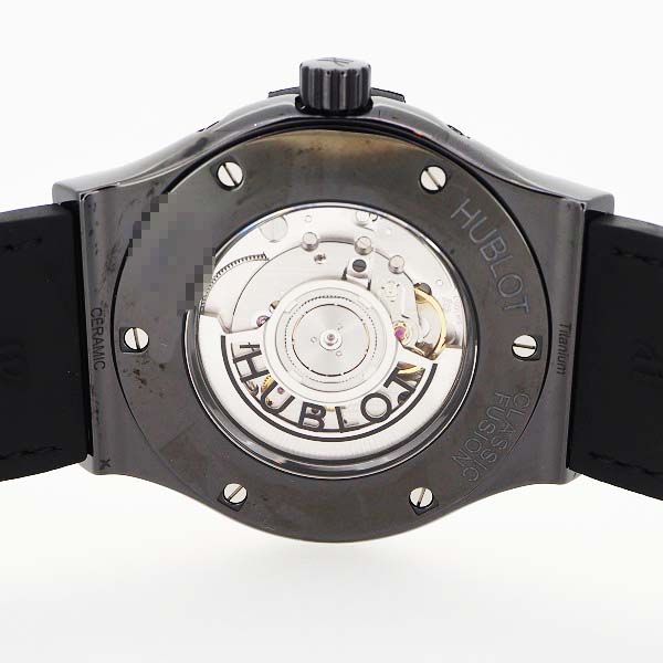 HUBLOT　クラシックフュージョン　アエロフュージョン ムーンフェイズ ブラックマジック  517.CX.0170.LR　45mm