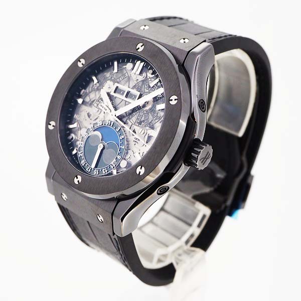 HUBLOT　クラシックフュージョン　アエロフュージョン ムーンフェイズ ブラックマジック  517.CX.0170.LR　45mm