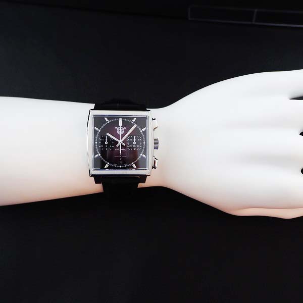 TAG HEUER　モナコ  パープルダイヤル  リミテッドエディション　世界限定500本  CBL2118.FC6518