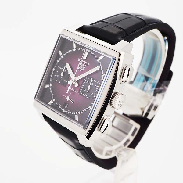 TAG HEUER　モナコ  パープルダイヤル  リミテッドエディション　世界限定500本  CBL2118.FC6518