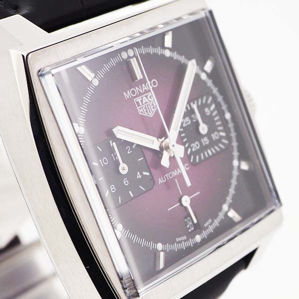 TAG HEUER　モナコ  パープルダイヤル  リミテッドエディション　世界限定500本  CBL2118.FC6518