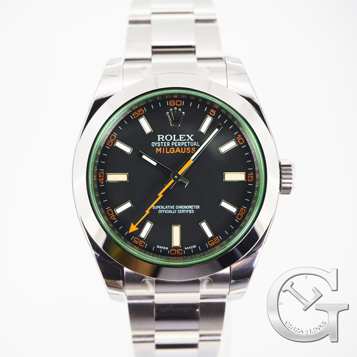 ROLEX　ミルガウス　ref.116400GV