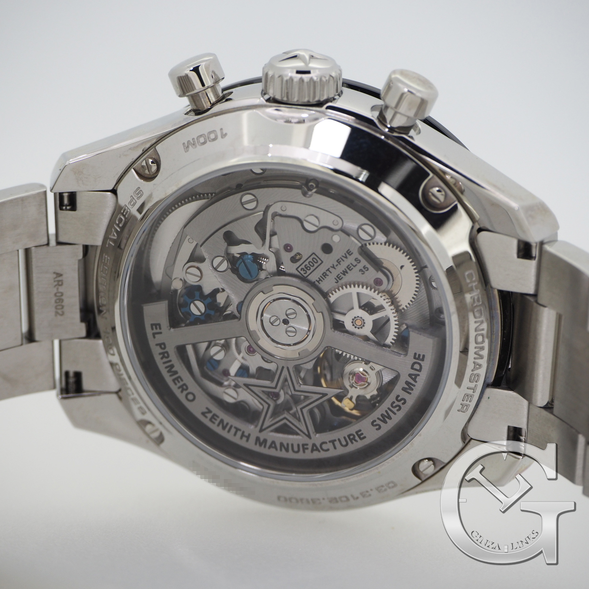 ZENITH　クロノマスタースポーツ　ヨシダ・リミテッド　03.3102.3600/02.M3100