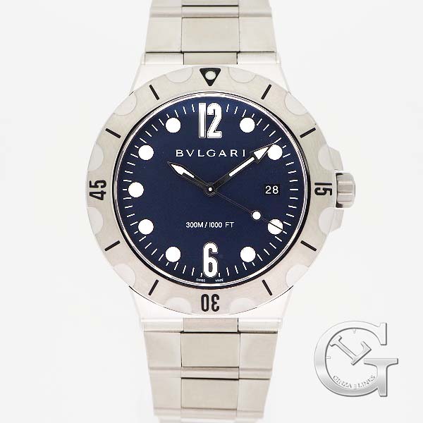 BVLGARI　ディアゴノ プロフェッショナルスクーバ　DP41C3SSSD