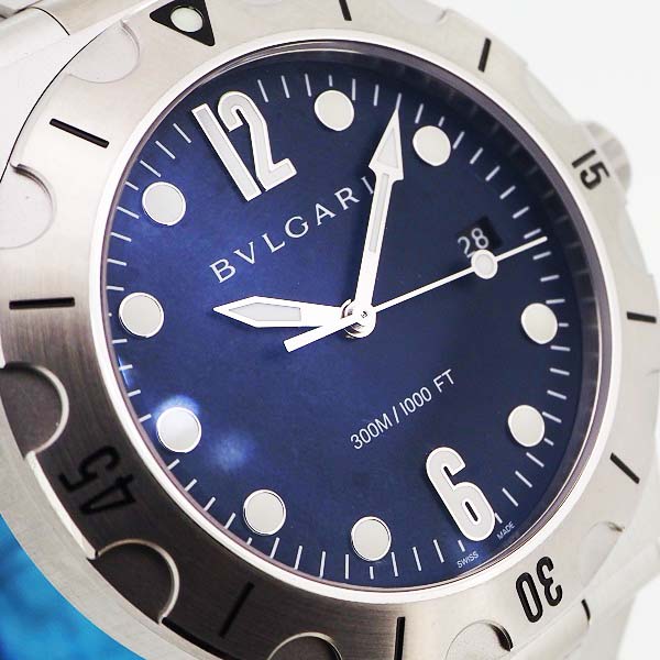 BVLGARI　ディアゴノ プロフェッショナルスクーバ　DP41C3SSSD