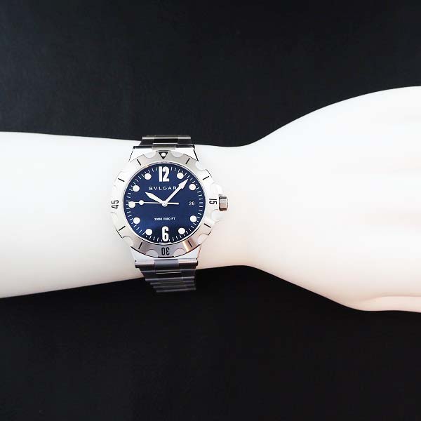 BVLGARI　ディアゴノ プロフェッショナルスクーバ　DP41C3SSSD