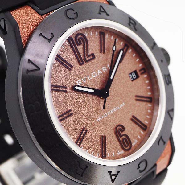 BVLGARI　ディアゴノ　マグネシウム 41㎜　DG41C11SMCVD