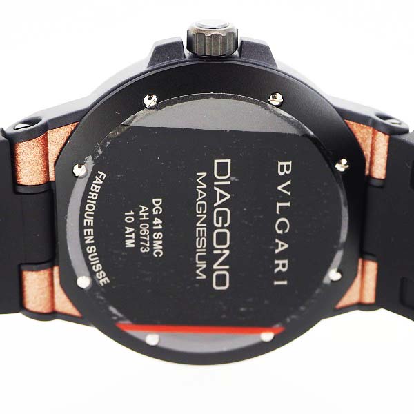 BVLGARI　ディアゴノ　マグネシウム 41㎜　DG41C11SMCVD