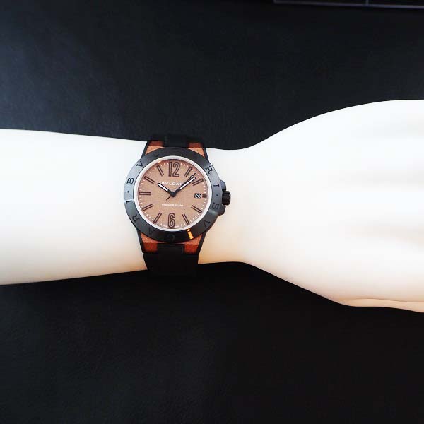 BVLGARI　ディアゴノ　マグネシウム 41㎜　DG41C11SMCVD