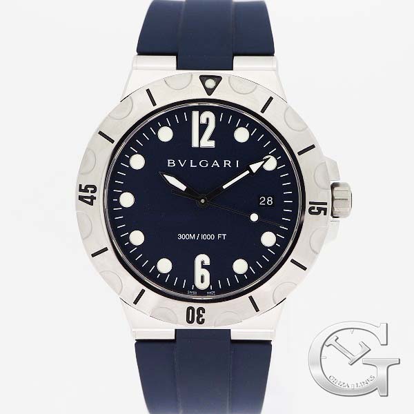 BVLGARI　ディアゴノ プロフェッショナルスクーバ　DP41C3SVSD