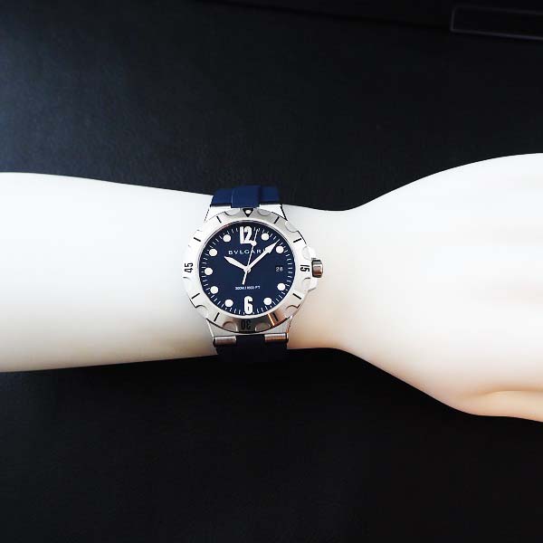 BVLGARI　ディアゴノ プロフェッショナルスクーバ　DP41C3SVSD