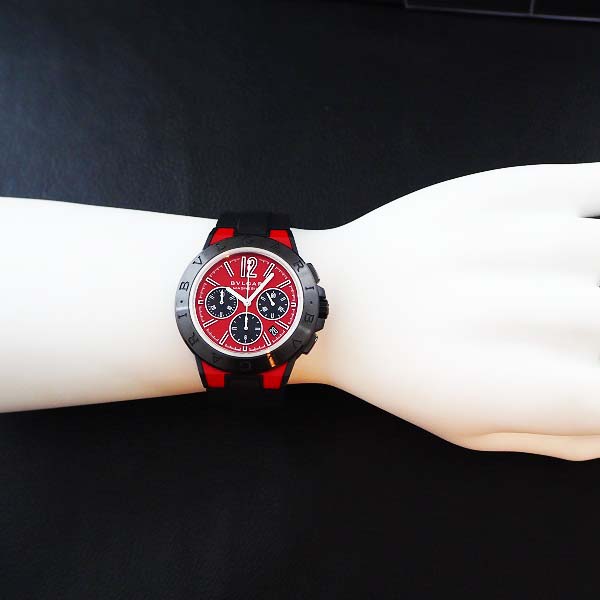BVLGARI　ディアゴノ　マグネシウムクロノグラフ 42㎜　DG42C9SMCVDCH