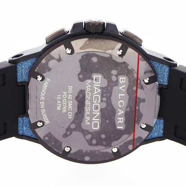 BVLGARI　ディアゴノ　マグネシウムクロノグラフ 42㎜　DG42C3SMCVDCH