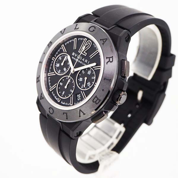 BVLGARI　ディアゴノ　マグネシウムクロノグラフ 42㎜　DG42BSMCVDCH