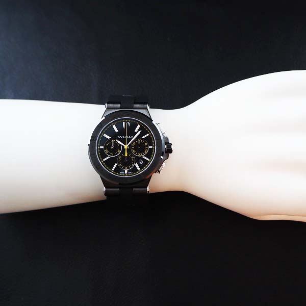 BVLGARI　ディアゴノ　マグネシウムクロノグラフ 42㎜　DG42BSMCVDCH