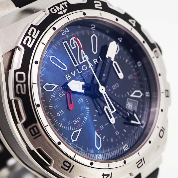BVLGARI　ディアゴノ　X-PRO　クロノグラフGMT 45㎜　DP45BSTVDCH/GMT