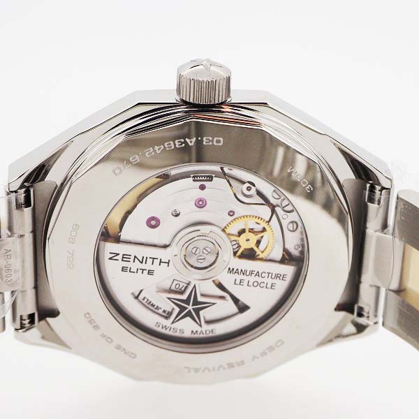 ZENITH 　デファイ リバイバル A3642　03.A3642.670/75.M3642　250本限定