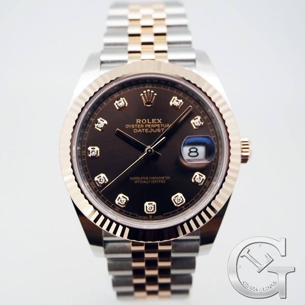 ROLEX　デイトジャスト41　10Pダイヤ　ref.126331G